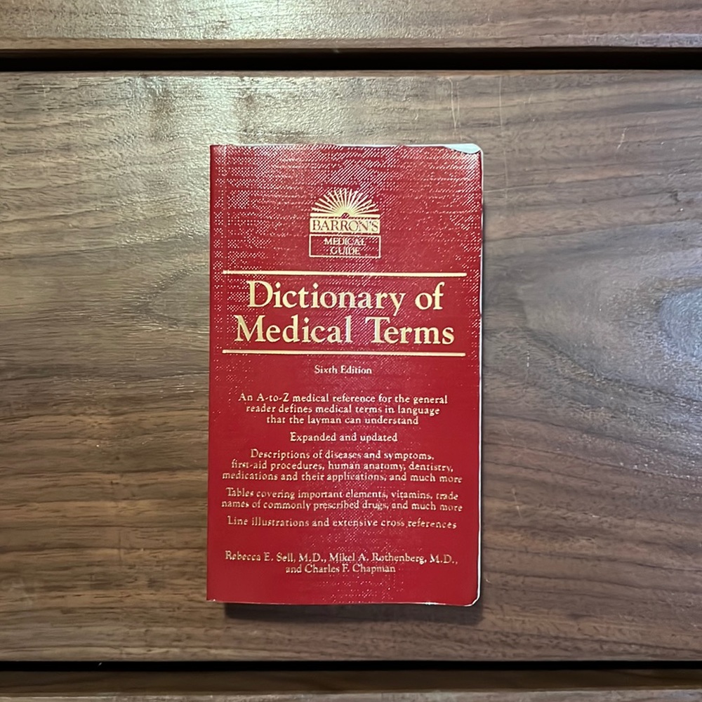Dictionary of Medical Terms
